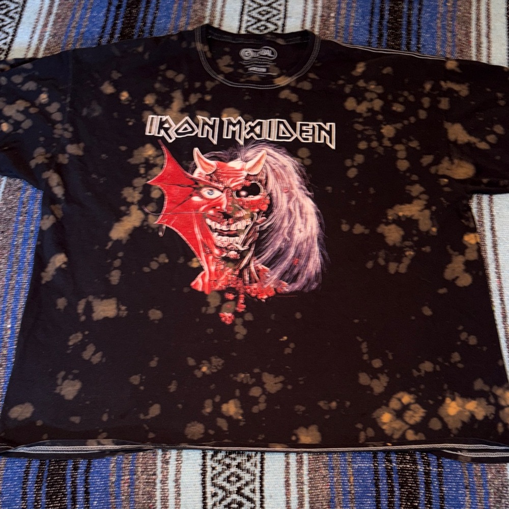 Iron Maiden Concert Tee Shirt